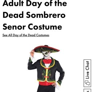 Day of the Dead Señor Costume